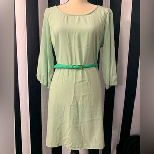 Mint Green Shift Dress